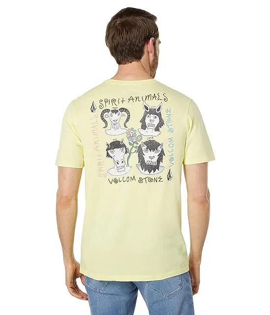 Surf Vitals Animal Short Sleeve Tee