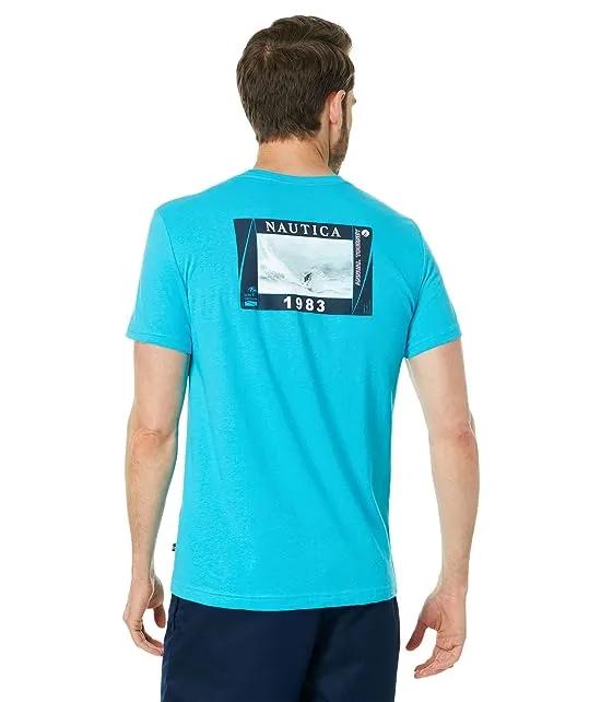 Sustainably Crafted Surf Division Graphic T-Shirt