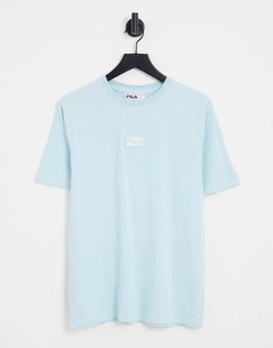 T-shirt with logo in blue
