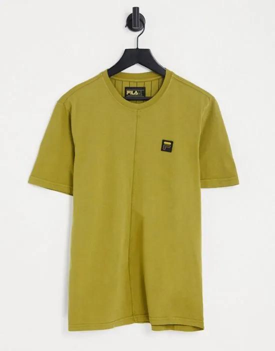 t-shirt with logo in green