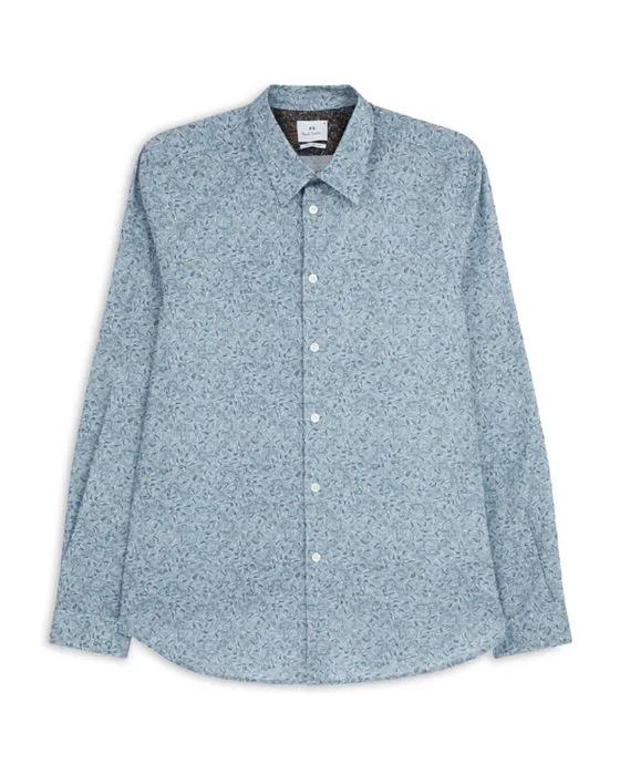 Tailored Fit Abstract Print Shirt