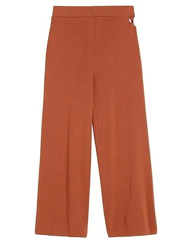 Tan Knitted Casual pants