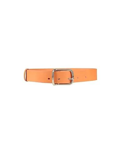 Tan Leather High-waist belt