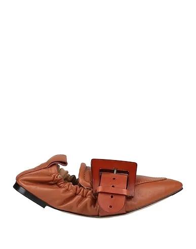 Tan Leather Loafers