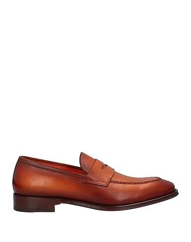 Tan Leather Loafers