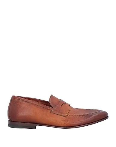 Tan Leather Loafers