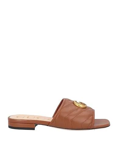 Tan Leather Sandals
