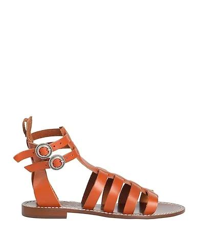 Tan Leather Sandals
