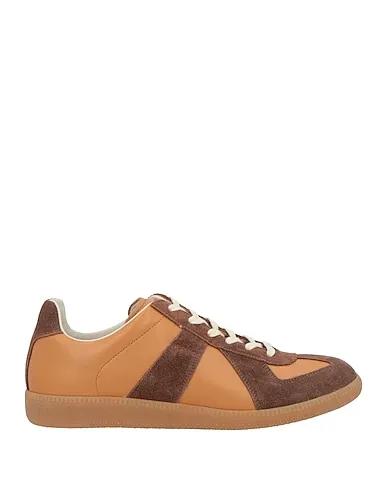 Tan Leather Sneakers