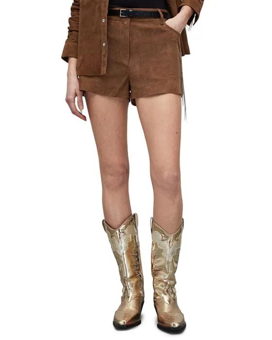 Tarly Suede Shorts