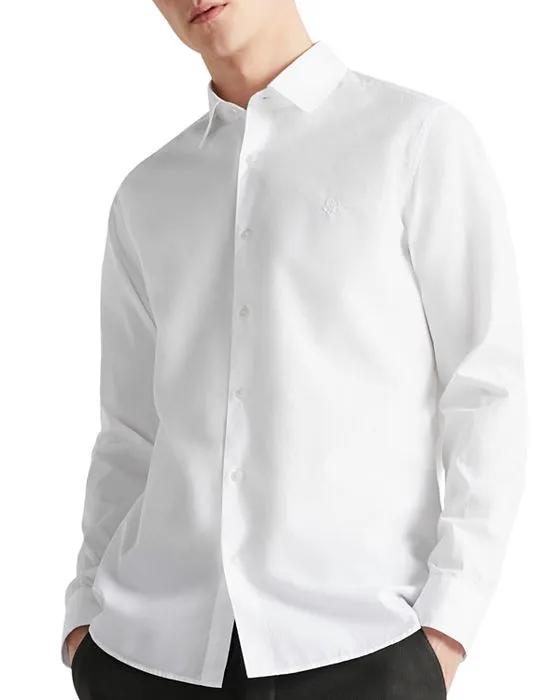 Ted Baker Sonikk Tonal Poplin Shirt