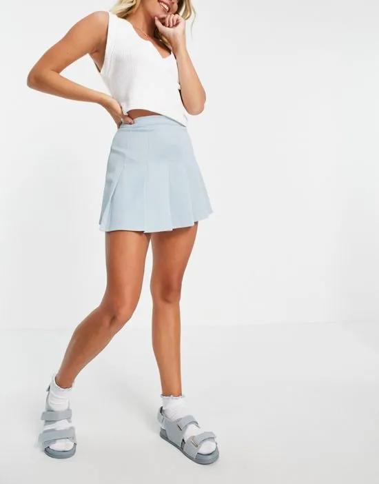 tennis skirt in blue