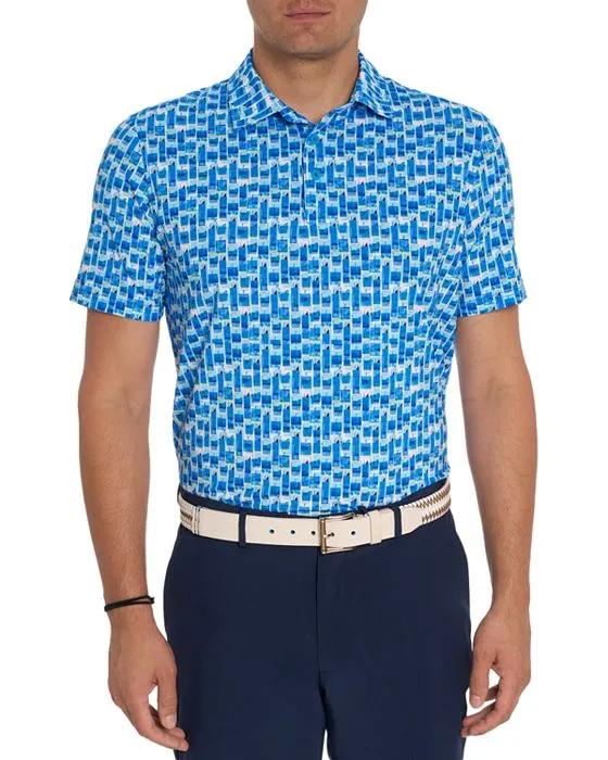 Tequila Sunrise Performance Polo 