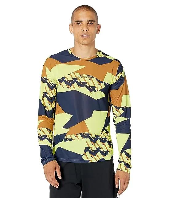 Terrex Primeblue Trail Graphic Long Sleeve