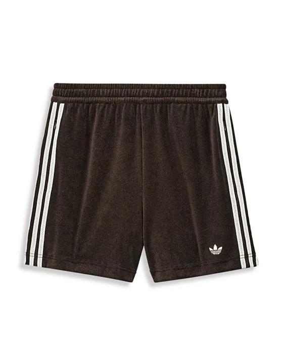 Terry Side Stripe Shorts