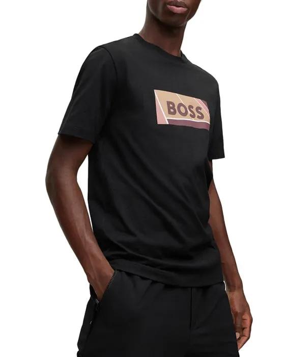 Tessler Slim Fit Logo Graphic Tee 