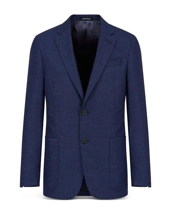 Textured Travel Suit Jacket