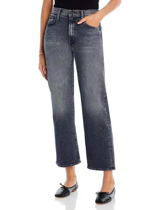 The Rambler High Rise Ankle Straight Jeans in Outta Sight