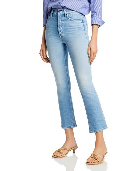 The Tripper High Rise Ankle Flare Jeans in Ripe for The Taking