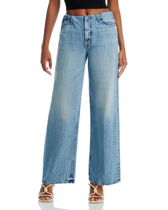 The Tucked Under High Rise Wide Leg Jeans in Oh Snap