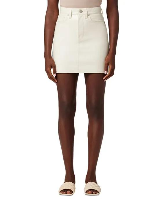 The Viper Faux Leather Skirt