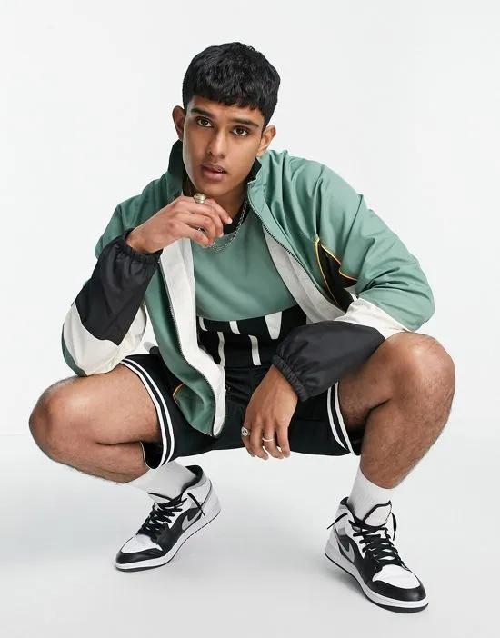 Throwback jacket in green