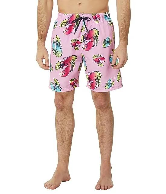 Tie-Dye Lobster Swim Shorts
