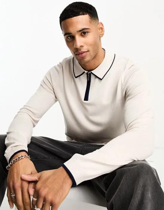 tipped polo in stone