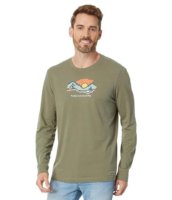 Today Is A Good Day Hike Vista Long Sleeve Crusher-Lite™ Tee