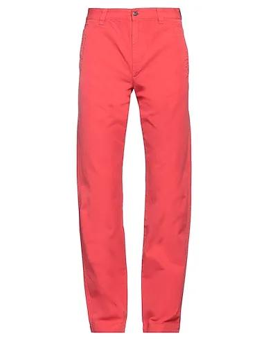 Tomato red Canvas Casual pants