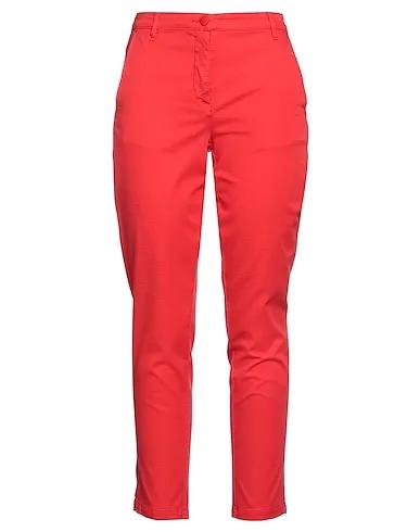 Tomato red Jacquard Casual pants