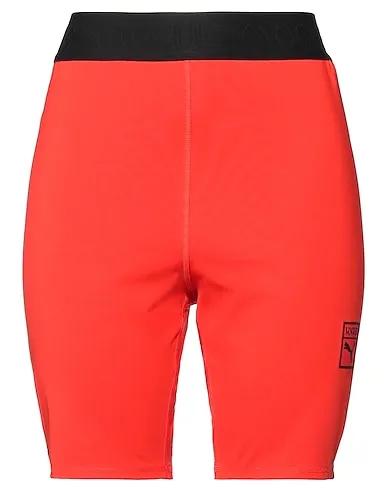 Tomato red Jersey Shorts & Bermuda
