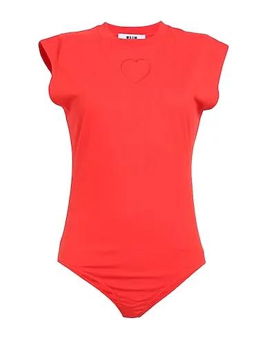 Tomato red Jersey T-shirt