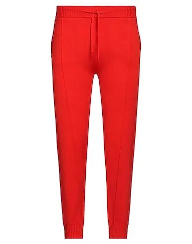 Tomato red Knitted Casual pants