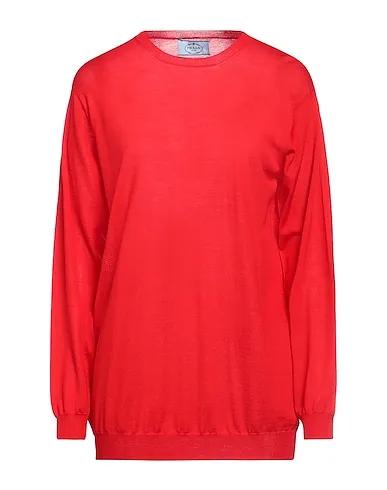 Tomato red Knitted Sweater