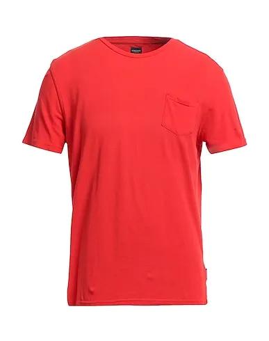 Tomato red Piqué T-shirt