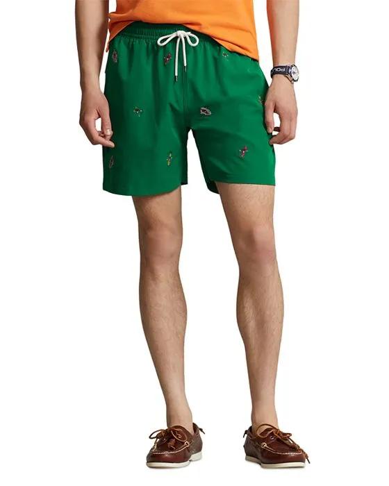 Traveler Classic Swim Trunks, 5.75"