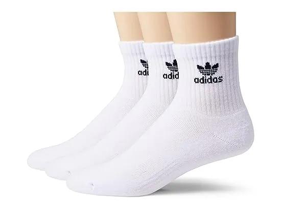 Trefoil Quarter Socks (6-Pair)