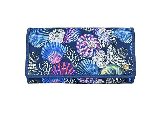 Trifold RFID Wallet Printed Fabric 13007