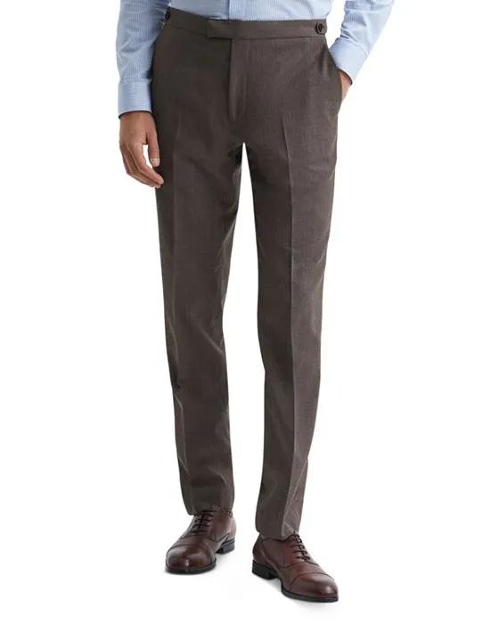 Trip Slim Fit Textured Weave Trousers