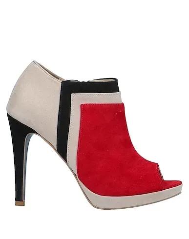 TRUSSARDI JEANS | Red Women‘s Ankle Boot