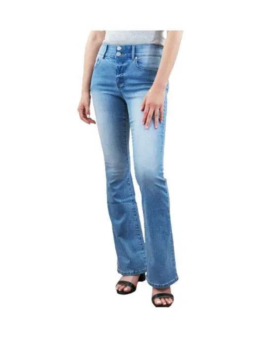 Tummy Control Light Bootcut Jeans