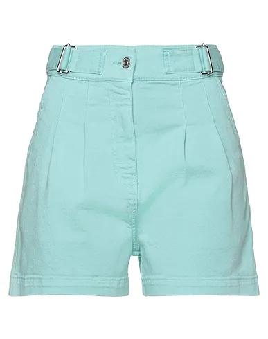 Turquoise Denim Denim shorts