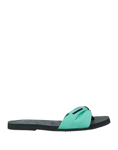 Turquoise Flip flops