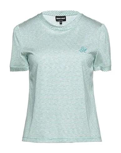 Turquoise Jersey Basic T-shirt