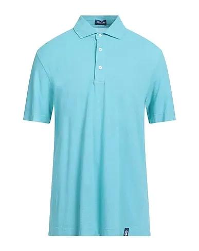 Turquoise Jersey Polo shirt