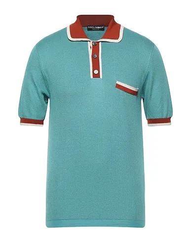 Turquoise Knitted Sweater