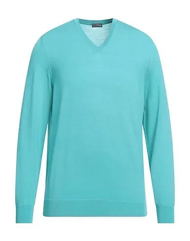 Turquoise Knitted Sweater