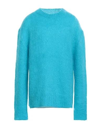 Turquoise Knitted Sweater