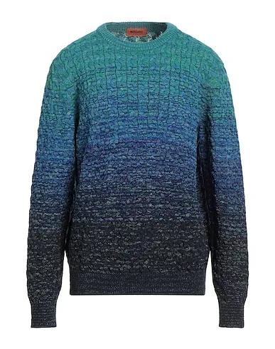 Turquoise Knitted Sweater